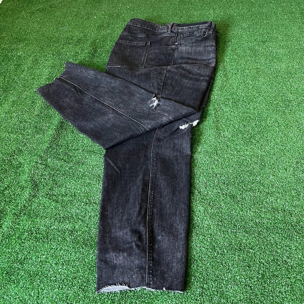 Old Navy Rockstar High-Rise Super Skinny Distressed Jeans Pants Plus Size 26